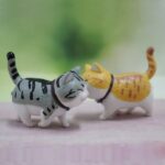 Mini Cat Figurines – 9 PCS Set (Turnable Head) - Image 9