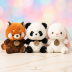 Perfumed Animal Plushies | Red Panda, Panda, & Bunny