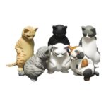 Angry Cats Miniature Figurine Collection - Image 8