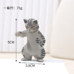 Angry Cats Miniature Figurine Collection - Image 13