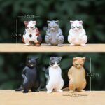 Angry Cats Miniature Figurine Collection - Image 4