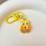 Kawaii SpongeBob & Friends 3D Resin Keychain 4pcs Set - Image 4