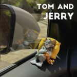 Sleeping Tom and Jerry Car Dashboard Ornament