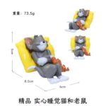 Sleeping Tom and Jerry Car Dashboard Ornament - Image 2