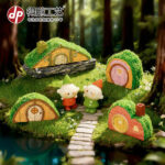 Enchanted Hobbit House Miniature (4-Piece Set) - Image 2