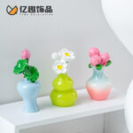 Blossoming Mini Vase Decorative (4-Piece Set) - Image 2