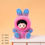 Cozy Bunny Costume Doll Miniature (8-Piece Set) - Image 10