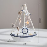 Nautical Sailing Boat Decorative (8-Variant) - Pine Wood - Image 8