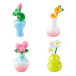 Blossoming Mini Vase Decorative (4-Piece Set) - Image 5