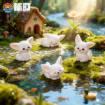 Mystical Fennec Fox Miniature (4-Piece Set)