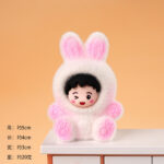 Cozy Bunny Costume Doll Miniature (8-Piece Set) - Image 7