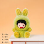 Cozy Bunny Costume Doll Miniature (8-Piece Set) - Image 12