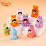 Cozy Bunny Costume Doll Miniature (8-Piece Set) - Image 3