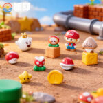 Retro Gaming World Super Mario Miniature (10-Piece Set)