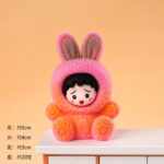 Cozy Bunny Costume Doll Miniature (8-Piece Set) - Image 6