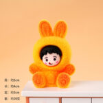 Cozy Bunny Costume Doll Miniature (8-Piece Set) - Image 9