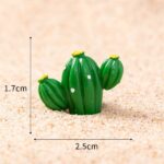 Cute Mini Cactus House Figurine Set (8-Piece) - Image 10