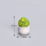 Miniature Bedroom Furniture & Decor Figurine Set (14-Piece) - Image 15