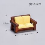 Miniature Bedroom Furniture & Decor Figurine Set (14-Piece) - Image 13