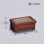 Miniature Bedroom Furniture & Decor Figurine Set (14-Piece) - Image 10