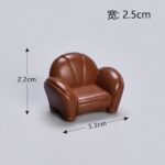 Miniature Bedroom Furniture & Decor Figurine Set (14-Piece) - Image 3