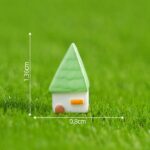 Miniature Village Cottage House Figurine Set (6-Piece) - Image 5