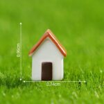 Miniature Village Cottage House Figurine Set (6-Piece) - Image 10