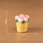 Miniature Colorful Indoor Plants & Flower Baskets (9-Piece Set) - Image 7