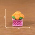 Miniature Colorful Indoor Plants & Flower Baskets (9-Piece Set) - Image 10