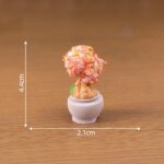Miniature Colorful Indoor Plants & Flower Baskets (9-Piece Set) - Image 11